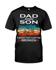 Dad And Son A Bond That Can't Be Broken Premium Fit Mens Tee tile