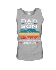 Dad And Son A Bond That Can't Be Broken Unisex Tank tile