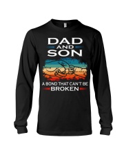 Dad And Son A Bond That Can't Be Broken Long Sleeve Tee tile