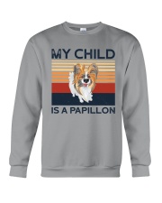 My Child Is A Papillon Crewneck Sweatshirt tile