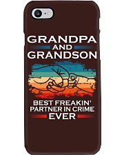 Grandpa And Grandson Partner In Crime Ever Phone Case tile