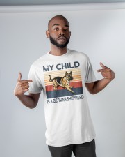 My Child Is A German Shepherd Classic T-Shirt apparel-classic-tshirt-lifestyle-front-32