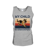 My Child Is A German Shepherd Unisex Tank tile