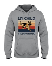 My Child Is A German Shepherd Hooded Sweatshirt tile
