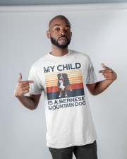 My Child Is A Bernese Mountain Dog Classic T-Shirt apparel-classic-tshirt-lifestyle-front-32