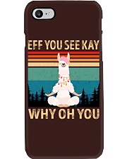 Eff You See Kay Why Oh You Llama Lover Phone Case tile