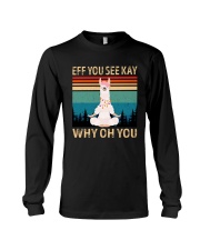 Eff You See Kay Why Oh You Llama Lover Long Sleeve Tee tile
