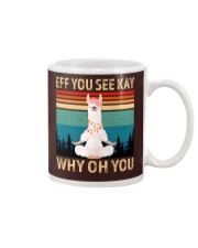 Eff You See Kay Why Oh You Llama Lover Mug tile