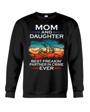 Mom and Daughter Partner In Crime Ever Crewneck Sweatshirt tile