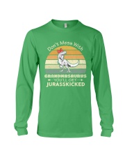 Don't Mess With Grandmasaurus Long Sleeve Tee thumbnail