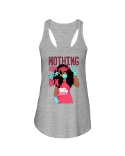 Nothing Can Stop Me Pink Ladies Flowy Tank tile