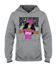 Nothing Can Stop Me Pink Hooded Sweatshirt tile