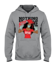 Nothing Can Stop Me Red Hooded Sweatshirt tile
