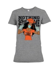 Nothing Can Stop Me Orange Premium Fit Ladies Tee tile