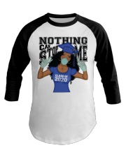 Nothing Can Stop Me Blue Baseball Tee tile