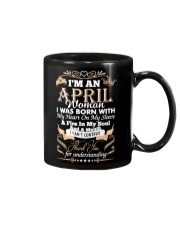 I'm an April woman Mug thumbnail