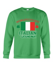 World coolest Italian Grandma Crewneck Sweatshirt front