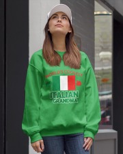 World coolest Italian Grandma Crewneck Sweatshirt lifestyle-unisex-sweatshirt-front-1