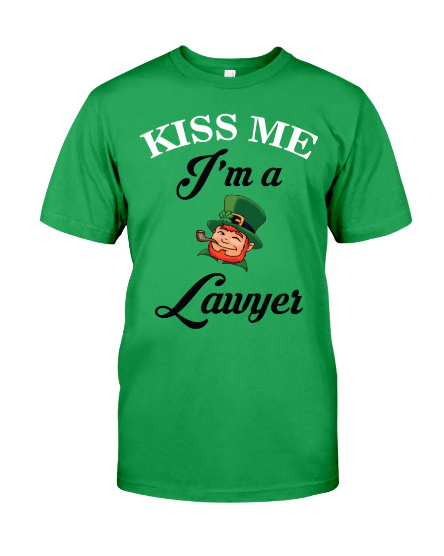 Kiss Me I'm A Lawyer Classic T-Shirt
