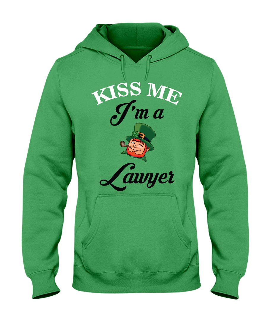 Kiss Me I'm A Lawyer Hooded Sweatshirt