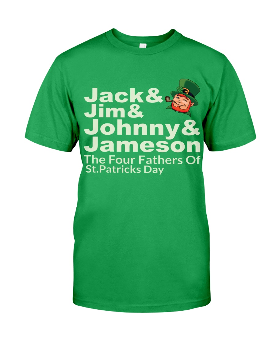 The Four Fathers of St Patricks Day Classic T-Shirt