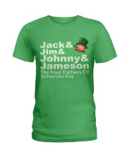 The Four Fathers of St Patricks Day Ladies T-Shirt thumbnail