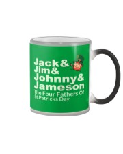 The Four Fathers of St Patricks Day Color Changing Mug thumbnail