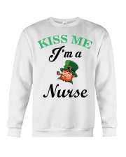 Kiss Me I Am A Nurse Crewneck Sweatshirt thumbnail
