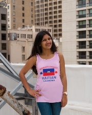 World coolest haitian grandma Ladies Flowy Tank lifestyle-bellaflowy-tank-front-3
