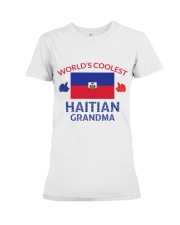 World coolest haitian grandma Premium Fit Ladies Tee thumbnail