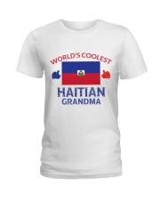 World coolest haitian grandma Ladies T-Shirt thumbnail