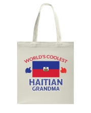 World coolest haitian grandma Tote Bag thumbnail