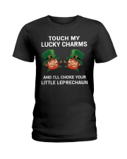 TOUCH MY LUCKY CHARMS Ladies T-Shirt thumbnail