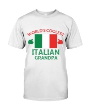World coolest Italian Granpa Classic T-Shirt thumbnail