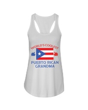 World coolest Puerto rican grandma Ladies Flowy Tank thumbnail