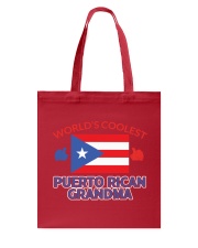 World coolest Puerto rican grandma Tote Bag thumbnail