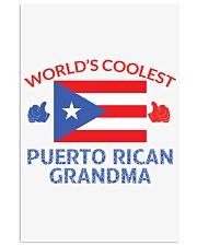 World coolest Puerto rican grandma 24x36 Poster thumbnail