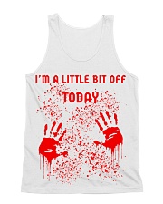 I'm a little bit off today All-over Unisex Tank thumbnail