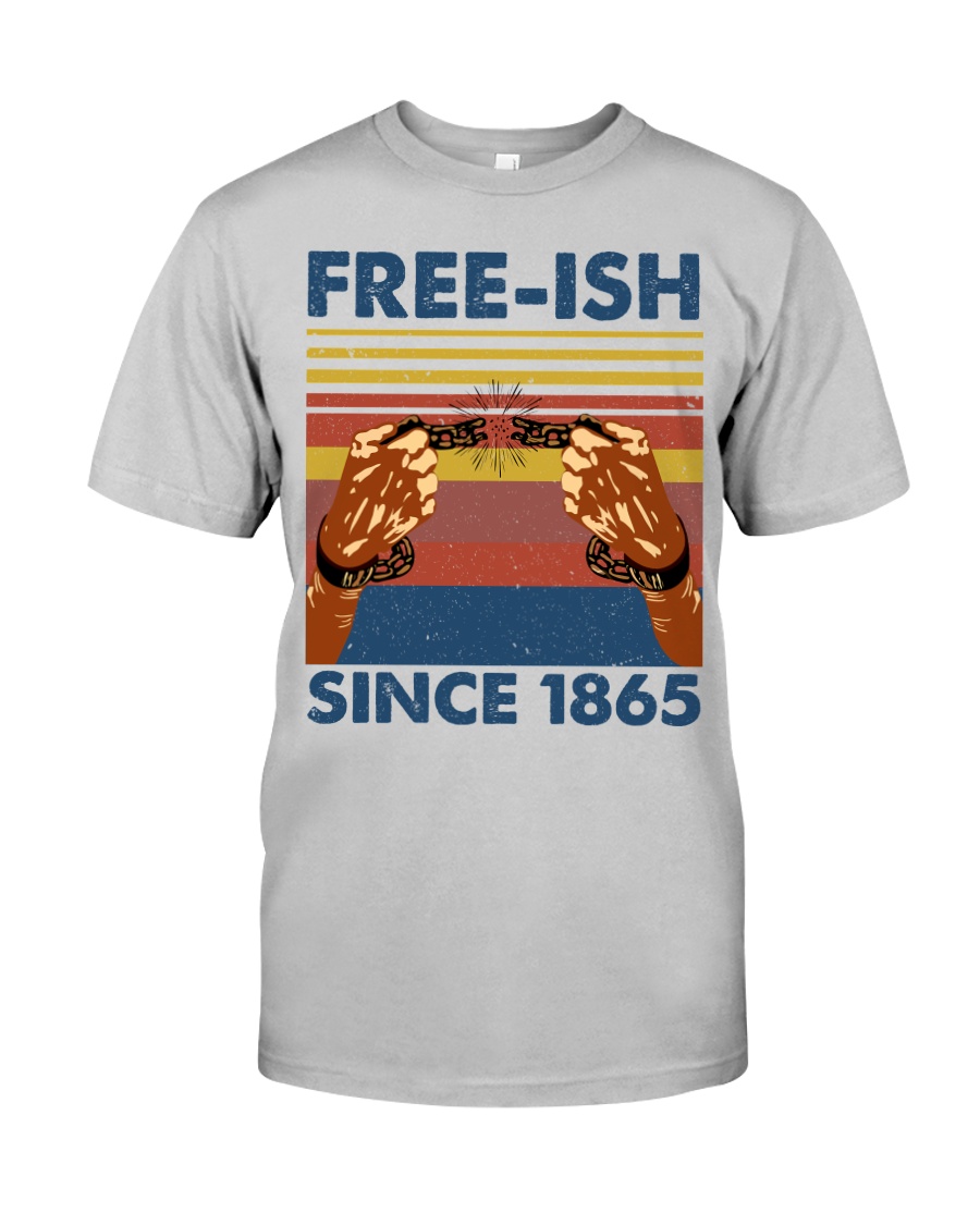 Justice for George Floyd Freeish since 1865 Classic T-Shirt