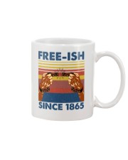 Justice for George Floyd Freeish since 1865 Mug tile