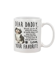 shih tzu coffee mug father's day occasion Mug front