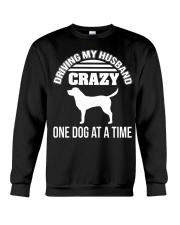 ONE DOG AT A TIME Crewneck Sweatshirt thumbnail