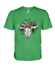 Ox Skull T-shirt V-Neck T-Shirt thumbnail