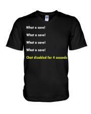 Rocket league - What a save V-Neck T-Shirt thumbnail