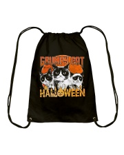 Grumpy Halloween Drawstring Bag thumbnail