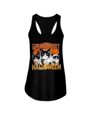 Grumpy Halloween Ladies Flowy Tank thumbnail