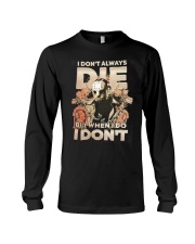 Jason I Dont Always Die Long Sleeve Tee thumbnail