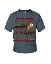 Funny Chicken Farmer T Shirt Tee shirts Youth T-Shirt thumbnail