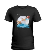 GAEA - Shiba Inu Santa - 1011 - 68 Ladies T-Shirt thumbnail