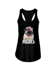 Pug Proud 0506 Ladies Flowy Tank thumbnail